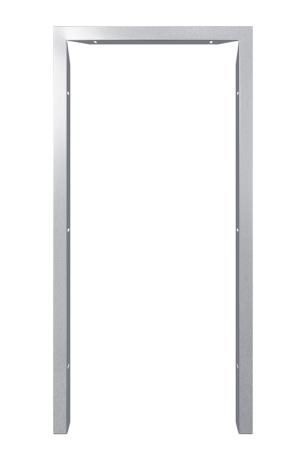 Stainless steel frame for outdoor refrigerators